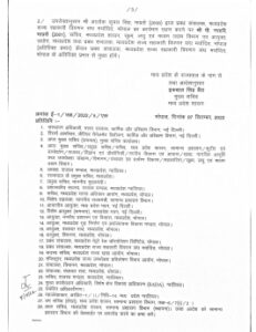 IAS officers transfer