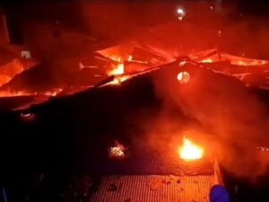 Khandwa Shree Ram temple fire